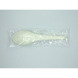 使い捨てレンゲ れんげ140 アイボリー 個包装 ホウケン産業