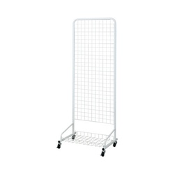 スキマ　ネット什器　幅６００　ホワイト