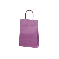 紙手提袋 マットバッグ S パープル ベルベ