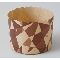 天満紙器 ケーキカップ M612 ベーキングカップ(ジオメトリック)