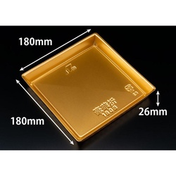 リスパック 寿司容器 豪華折 180B 金華市松 本体