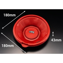 リスパック どんぶり容器 バイオ のぞみ 丸180-43B 本体 RB 本体S