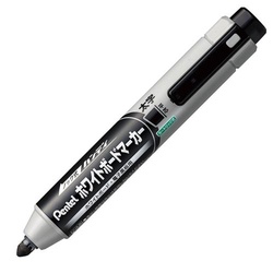 ハンディ　ホワイトボードマーカー　太字平芯　黒