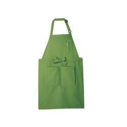 胸当てエプロン 5-638_F エプロン 兼用 オリーブ フリーサイズ 住商モンブラン