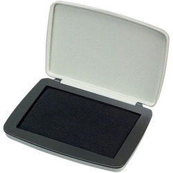 スタンプ台　顔料タイプ　中形　盤面９０×５５ｍｍ黒