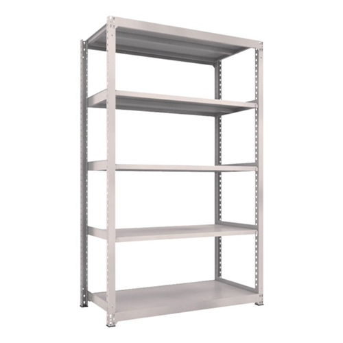 ＴＲＵＳＣＯ スチールラック Ｍ3型中量棚 1500×721×2400mm 5段 単体 ネオグレー M38575