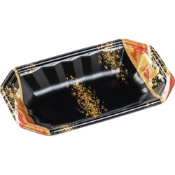 発泡トレー メガプレート20-12(30)平 流華赤 エフピコ