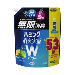 ハミング　消臭実感Ｗパワー　クリアシトラス替　２Ｌ