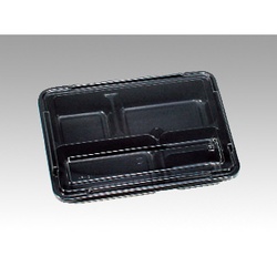 福助工業 仕出し弁当容器 KP新 KP-130 阿波 透明蓋付