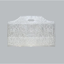 ポリ手提げ袋 フラットバッグ L かすみ草 福助工業