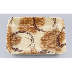 発泡トレー V-惣菜55深 陶里茶 シーピー化成