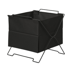 スタックバスケット　チェスト　クロ　３個