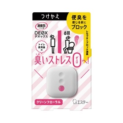 消臭力ＤＥＯＸ　トイレ用クリーンフローラル付替×４
