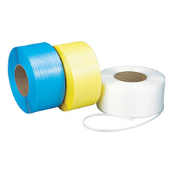 PPバンド12mm×3000m　黄　【積水 ＰＰバンド１２×３０００Ｒ－黄色】