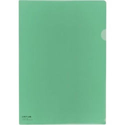 カラークリヤーホルダーＰＰ　Ａ４グリーン５枚入