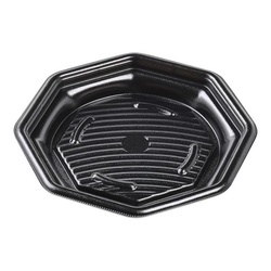 エフピコ 弁当容器 MFPグラブ八角21-21 本体 黒