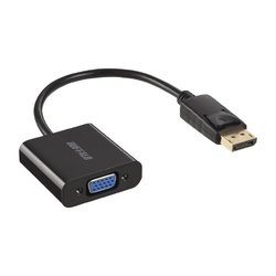 ＤＰ−ＶＧＡ　変換アダプター　０．１５ｍ　ブラック