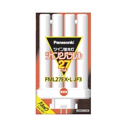 蛍光灯コンパクト　ＦＭＬランプ２７形　電球色１０本