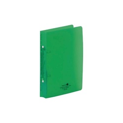 ＡＱＵＡＤＲＯＰｓ　リングファイル　Ａ５黄緑　３冊