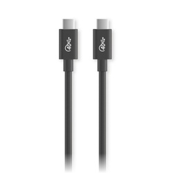 ＵＳＢ４ケーブル／Ｃ−Ｃ／ＰＤ／０．８ｍ／ブラック