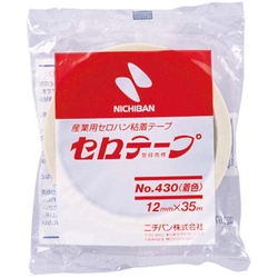 着色セロテープ　白　１２ｍｍ×３５ｍ　１０巻