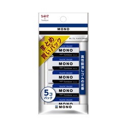 消しゴム　モノＰＥ０１　５Ｐ　５セット