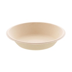 HEIKO 紙皿 業務用 バガスペーパーウェア ボウル クラフト 450ml 50枚/袋