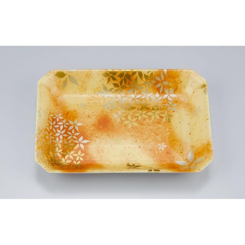 【廃番商品】発泡トレー V-惣菜38 花里橙 シーピー化成