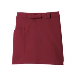 ミドルエプロン 9-583_F サロンエプロン 兼用 ワイン フリーサイズ 住商モンブラン