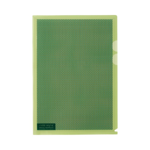 ＳＷカモフラージュホルダー　Ａ４　薄緑　５枚×６０