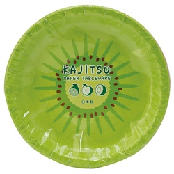 紙皿 KAJITSU ペーパープレート(3柄アソート)5枚入 アートナップ