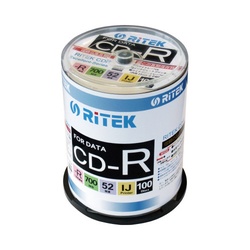 ＣＤ−Ｒ　１００枚スピンドルケース×２（２００枚）
