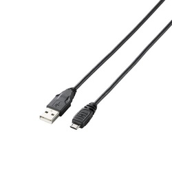 ＵＳＢ２．０ケーブル　０．１５ｍ　ブラック