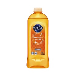 キュキュット　オレンジ　詰替用　３７０ｍｌ