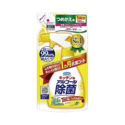キッチン用アルコール除菌スプレ　詰替３８０ｍｌ×５