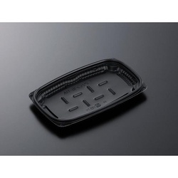 中央化学 軽食容器 CT デリモア 18-11A BK 本体