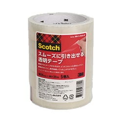 スコッチスムーズに引き出せる透明テープ２４ｍｍ幅