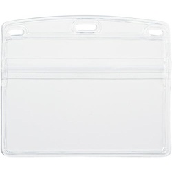 名札用ケース　ヨコ特大チャック付　１０個