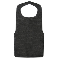 不織布エプロン 黒 30枚 FE-B