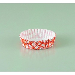 ベーキングカップ デザインペット チェック柄 100φ×30H 伊藤景パック産業