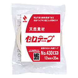 【廃番商品】ニチバン セロテ−プ着色白4305T 12mm×35m 4305T12