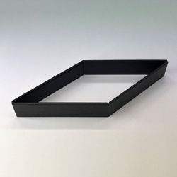 アクタ ワン折重 70 黒焼杉 縁