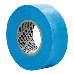 【廃番商品】マスキングテープ15mm×18m　青　【ＴＲＵＳＣＯ マスキングテープ（ガラス用） １５ｍｍＸ１８ｍ ８巻入】