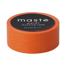 マスキングテープ無地オレンジ