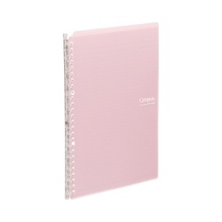 バインダー＜スマートリング＞ＰＰＢ５縦２６穴薄桃