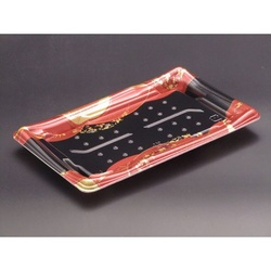 リスパック 寿司容器 誠10B はなまち赤 本体