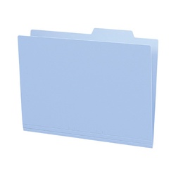 個別フォルダー（ＰＰ製・５枚パック）青