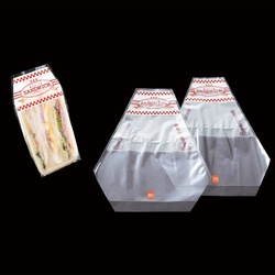 サンドウィッチ袋 ワイドオープンサンド No.80ブロック穴 エフピコチューパ