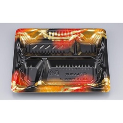 シーピー化成 弁当容器 BF恵味8-4 天舞赤 本体(N)