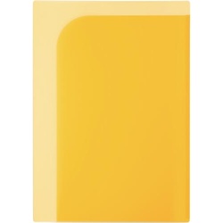 通知表ホルダー　２ポケット　イエロー